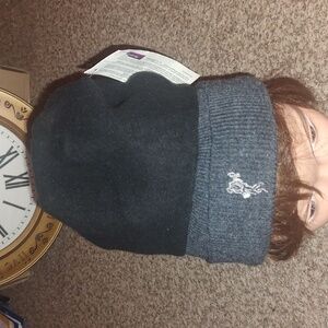 Vtg Ashworth Polartec Fleece Cuffed Beanie New